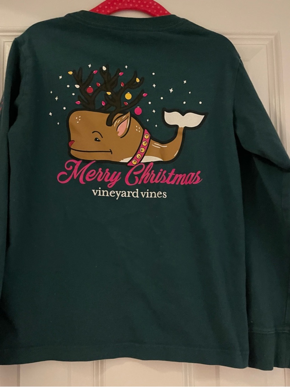 FREE ADD-ON: Vineyard Vines Christmas top 5T